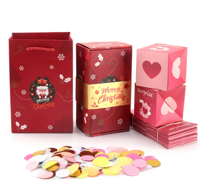 Packing Material DIY Birthday Surprise Gift Box Party Favors Funny Money Explosion Box