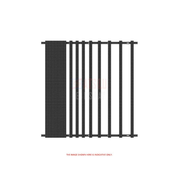 P31.25mm DIP346 LED Video Curtain Display Outdoor Building Facade Digital LED