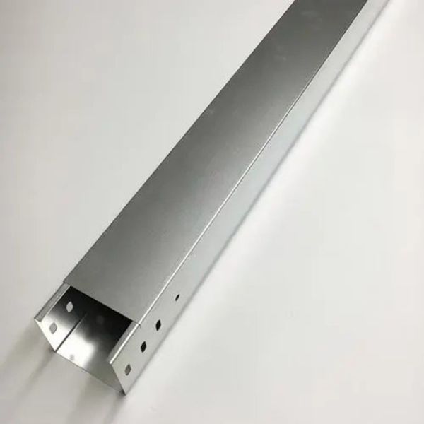 Buy 2 Inches Galvanized Cable Tray / Metal Cable Trough With Metal Raw Material at wholesale prices