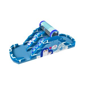 Quality Outdoor Inflatable Penguin Slide For Fun Park Playground for sale