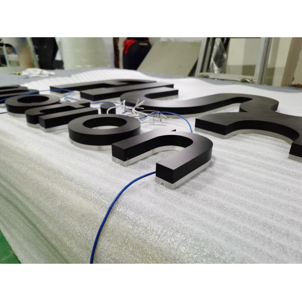 Outdoor Advertising Led Letter Sign Customized 3d led Channel Backlit Letter Sign