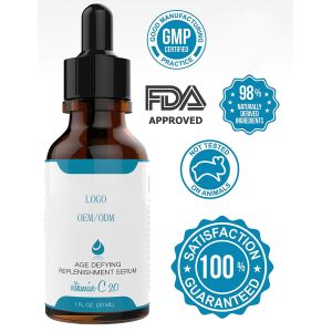 Organic Vitamin C Serum For Face And Eyes With Hyaluronic Acid & Aloe Anti