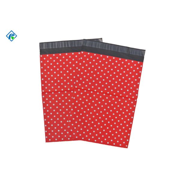 Buy Wateroof high quality 8x10'' self adhesive custom printed red color poly mailers at wholesale prices