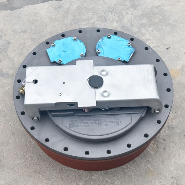 16 Inch Fuel Tanker Truck Manhole Cover with Light Fuel Oil Medium and Aluminum Alloy