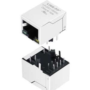Quality J0011D01BNL 10/100Base-T Magnetic RJ45 Connector LPJ0011BBNL for sale