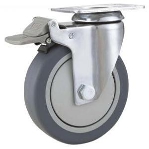 Buy 06-Medical caster Swivel caster wheel with brake at wholesale prices