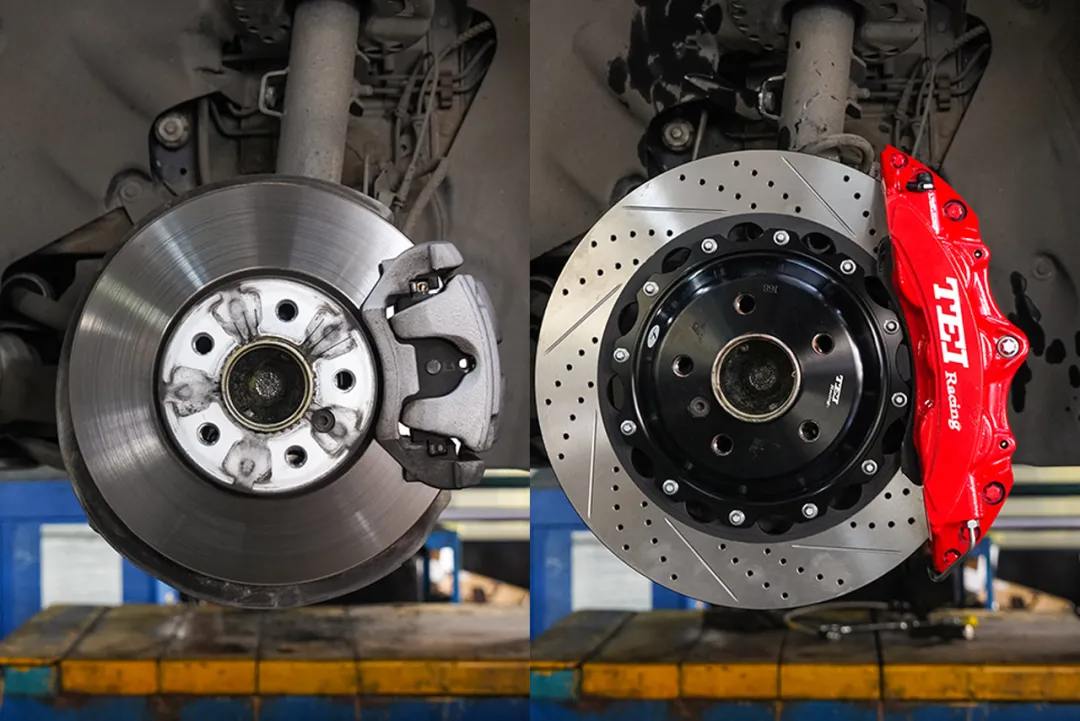 TEI Racing P60NS Front 6 Piston P40NS-R Rear 4 Piston BBK for BMW 3 Series