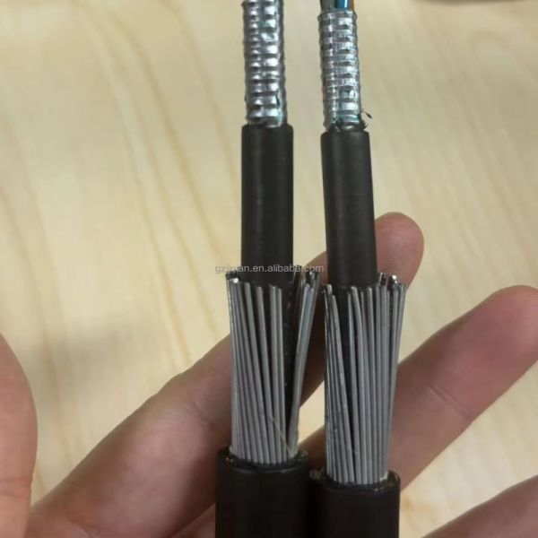 24Core Optical Fiber Cable GYTA33 GYFTY33 Under Water Stranded Armoured Loose Tube Cable