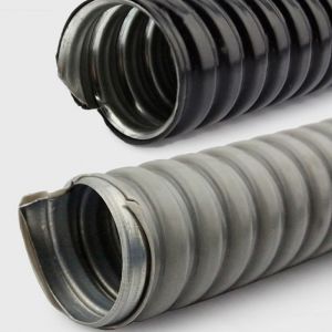 Quality High Flexibility Flame Retardant Pvc Coated Metal Flexible Conduit For Industrial And Easy Maintenance for sale