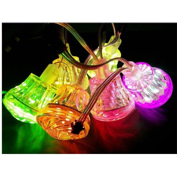 60Mm 18leds 360 degree digital rgb LED module amusement light for DJ , night club , theater