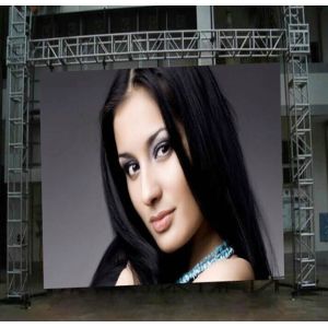 PH8mm Outdoor LED Signs Full Color Video SMD3535 Epistar / Cree / Nichia Chip