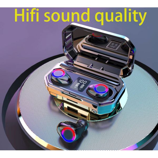 Wireless Earpods Sports Earphones HiFi Stereo Sound 5.0 Bluetooth Connect