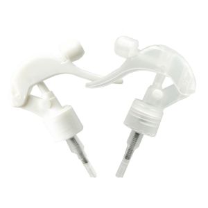Clear White Mini Trigger Sprayer Leakage Proof Chemical Resistance