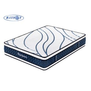 Quality Jacquard Knitted Double Side 34cm Bonnell Spring Mattress for sale