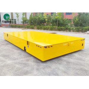 China Made Warehouse Electric Flatbed Car Trackless Transfer Trolley