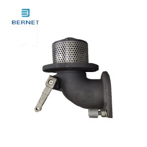 Bernet HDF80FS Aluminum Alloy Durable Pneumatic Emergency Bottom Valve for Tank