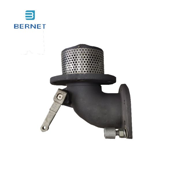 Bernet HDF80FS Aluminum Alloy Durable Pneumatic Emergency Bottom Valve for Tank