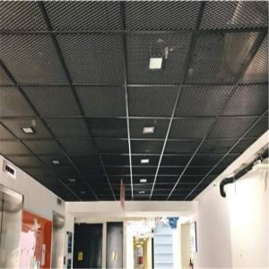 595x595mm Aluminum Metal Ceiling Lay On Screen Mesh Panel