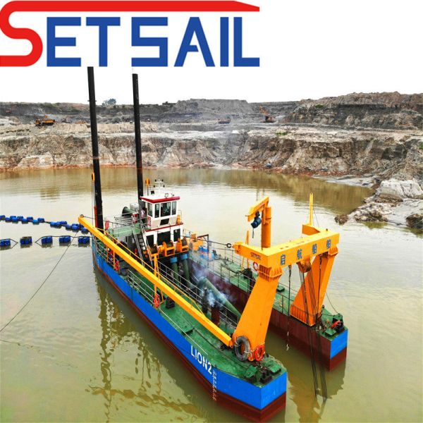 Full Automatic Cutter Suction Mud Dredger with River Sand Pump
