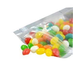 7g Resealable Aluminum Bags Holographic Gravnre Print Side Gusset Pouch