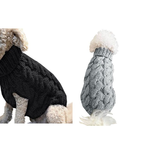 Buy Multi Colors Warm Soft Winter 0.5kg PET Dog Sweater Clothes at wholesale prices