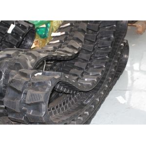 140kg Rubber Crawler Tracks 300 * 55 * 74mm For Airmann Ax25 / Ax25.2