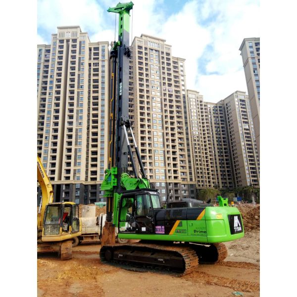 Buy 150 KN.M 52m Depth Hydraulic Rotary Piling Rig 1500mm Drilling Diameter High Stability Low Cost Hydraulic Drilling Rig at wholesale prices