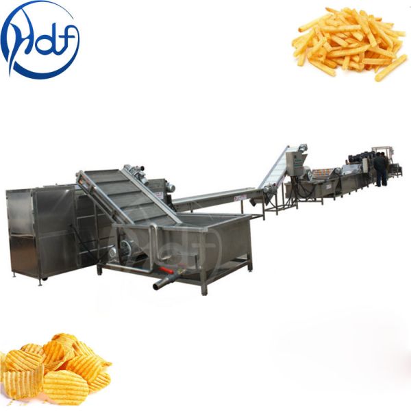 Buy Multifunctional Automatic Potato Chips Making Machine French Fries at wholesale prices