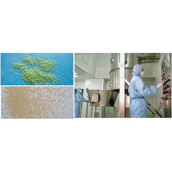 Chemical Solid Drinks Granulating Machine Fluid Bed Dryer Granulator
