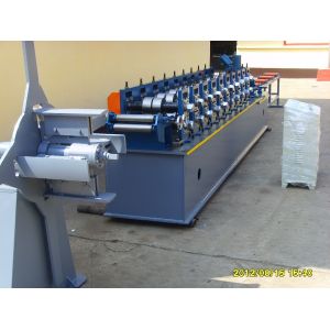 Automatic Tee Shape Stud Light Keel Cold Roll Forming Machine With Cut To Stop