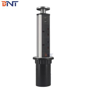 China Space Saving Manual Pop Up Counter Outlet With Three UK Power Interface on sale China Space Saving Manual Pop Up Counter Outlet With Three UK Power Interface on sale