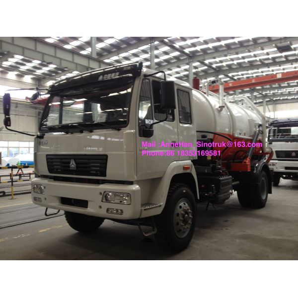 95km/h 10M3 16M3 Sewage Suction Truck 4x2 Euro 2 LHD