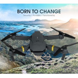 Foldable Altitude Hold Quadcopter Drone with HD Camera drone e58