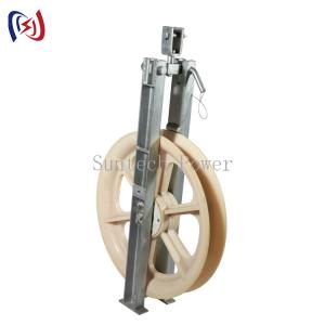 Quality Nylon Sheave stringing Cable Pulley Transmission Conductor Stringing Blocks for sale