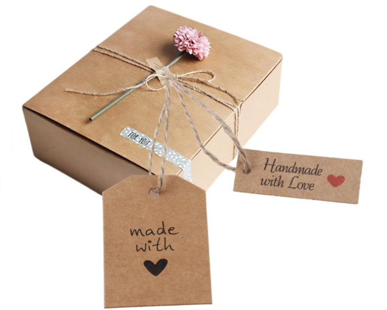 787mm Width Printable 320gsm Thick Brown Kraft Paperboard For Clothes Label 