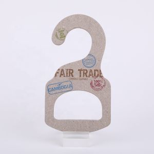 FSC Biodegradable Cardboard Shawl Hanger Paper Scarves Hangers Multifunction
