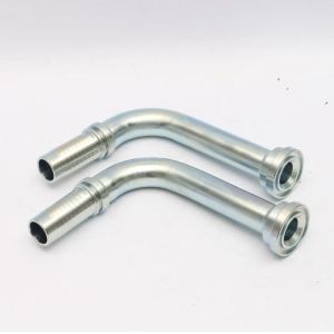 90 Degree SAE Flange 3000 Psi Hydraulic Hose Flange 87391 Series with Round Head