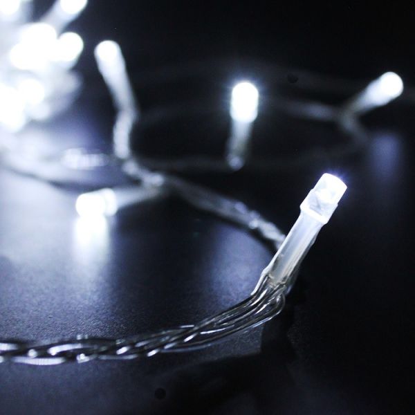 100 LEDs Battery Operated String Lights Globe Fairy Lights with Remote Control for Outdoor Tent Camping