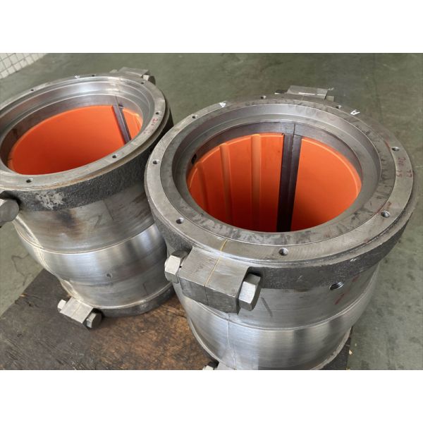 Ceramic Split Plain Bearing for Water Lubricated Strip Pad Base Guide Bearing Durable