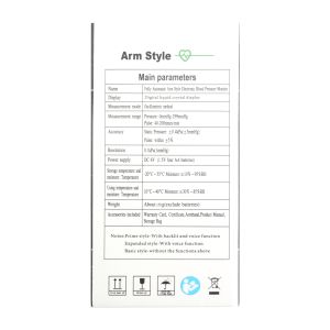 Home Wrist Electronic Sphygmomanometer Blood Pressure Gauge Measuring