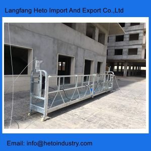Quality Good quality building cleaning cradle vietnam 7.5 meters ZLP800 steel temporary gondola for sale