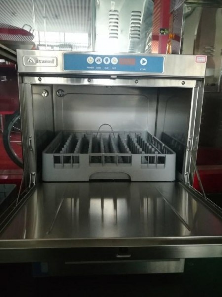 Buy 3.55kw Commercial Dishwashing Machine , 6L Hood Type Dishwasher Machine at wholesale prices