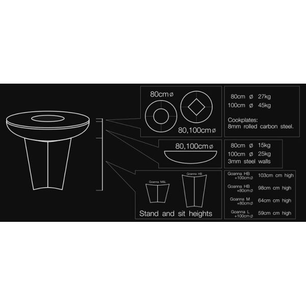 Corten Steel KD Outdoor BBQ Fire Pit Round Pre Rusted