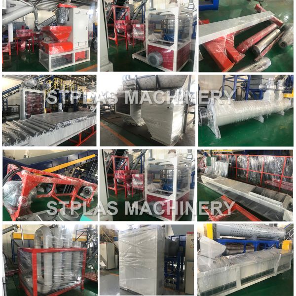 200-300kg/h HDPE Plastic Recycling Pellet Machine Pelletizing Line