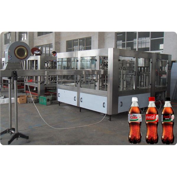 PET Plastic Bottle Carbonated Beverage Cold soft drink filling line