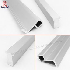 Sandblasted Handle Aluminium Profile , 6082 Aluminum Extruded Handles
