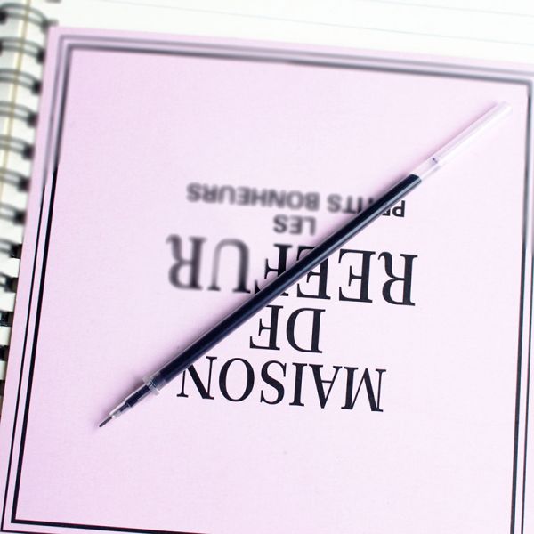 Office School Gel Pen with Korean Style Cartoon Cute Bear Rabbit Design and Black Ink