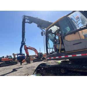 12 M Max Pile Length Photovoltaic Pile Driver For Heavy Duty 33-40Ton Excavator