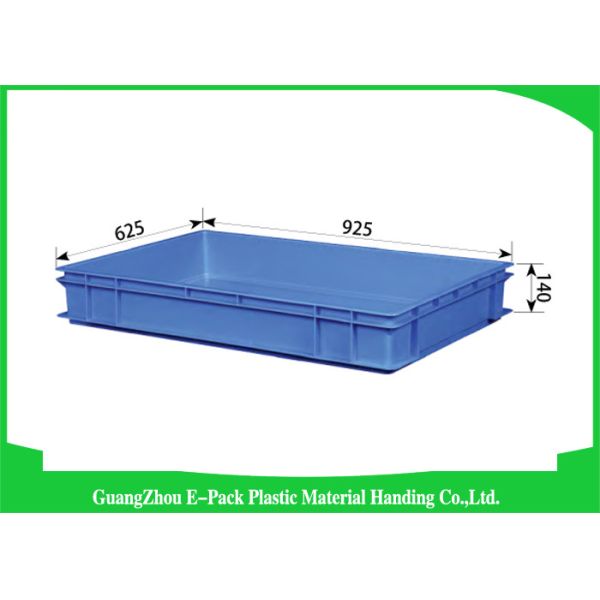 Buy Agriculture Plastic Stackable Containers Warehousing Durable 925 * 625 * 140mm at wholesale prices