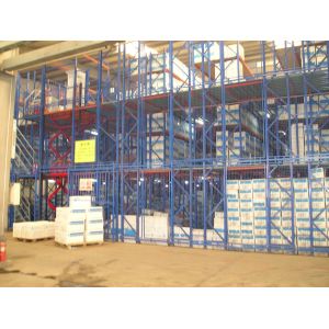 Light Steel Multi Tier Racking Mezzanine Floor Heavy Duty for Automobile